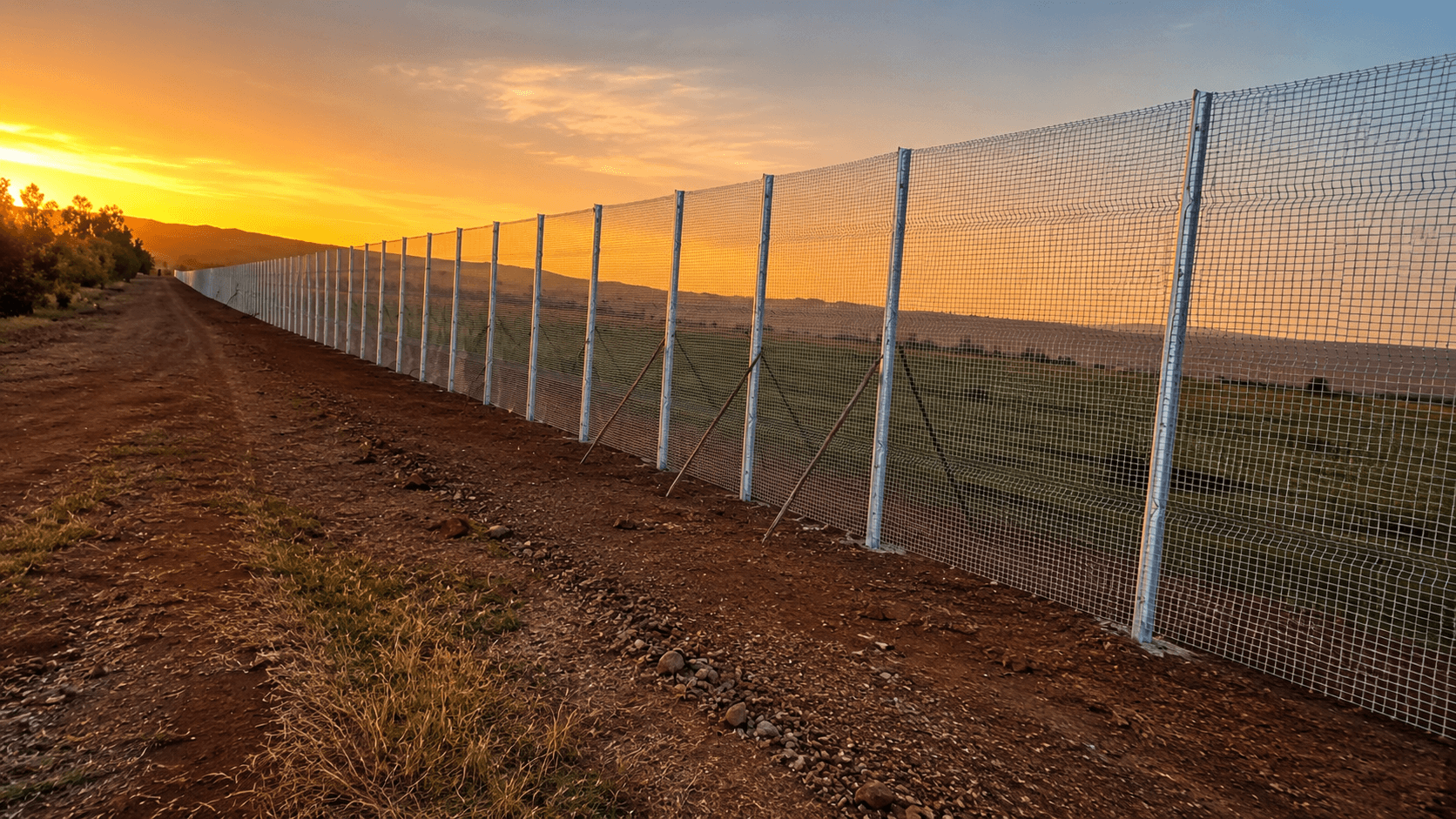 Bull Fencing engineered perimeter security installation